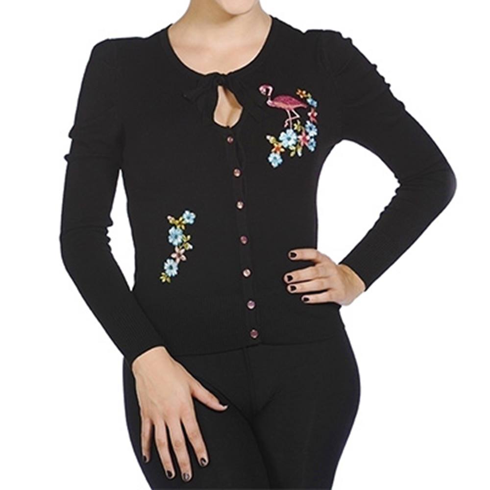 Banned - Flamingo Cardigan - Noir Product image